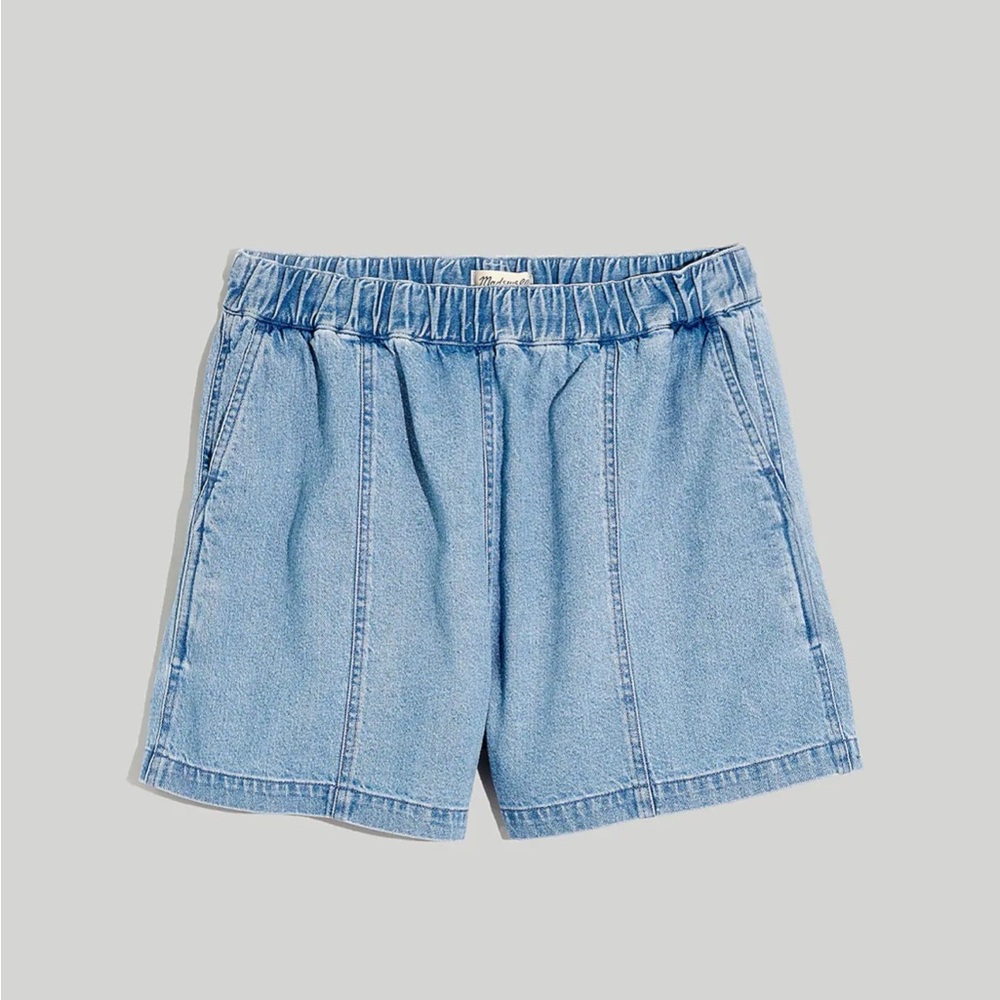 Madewell Denim Easy Pull-On Shorts